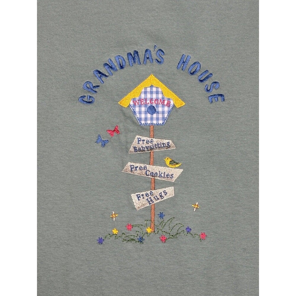 Vintage Briar Creek Sportswear Women’s Size XXL Grandma’s House T-Shirt